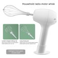 thumbnail image 3 of Toystoory Batidor de huevos eléctrico, 3 velocidades, reemplazo de carga USB ajustable, hogar, cocina, restaurante, batidor de huevos, accesorios Electrodomésticos Blanco Toystoory HA082045-01B, 3 of 6