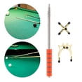 thumbnail image 6 of harayaa Retractable Pool Bridge Cue Stick Lightweight Pool Cue Rest with Bridge Head for High Head Cross Head, 6 of 9
