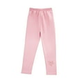 thumbnail image 2 of Spazoro Child Kids Girls Sweatpants, Loose Casual Cute Print Fall Winter Leggings for Little Girls Pink Size 11 T, 2 of 3