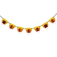 thumbnail image 2 of National Tree Company Halloween Candy Corn  Welcome Hanging Banner, Orange, Black, White, 31 Inch, 2 of 4