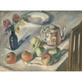thumbnail image 2 of Emile Othon Friesz 14x11 Gold Ornate Wood Frame and Double Matted Museum Art Print Titled - Still Life with Apples (1915), 2 of 4