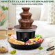 thumbnail image 2 of Three Layer Chocolate Fountain Machine Electirc Chocolate Fondue Set Detachable Mini Nostalgia Melti, 2 of 5