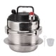 thumbnail image 2 of Mini Olla A Presión De Acero Inoxidable Para Exteriores, Olla De Cocina Portátil De Tres Capas De Calentamiento Rápido Para Placa De Inducción De Gas, 2 of 7