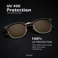 thumbnail image 2 of YIXIGGC Polarized Sunglasses for Men and Women Semi-Rimless Frame Driving Sun glasses UV Blocking DYF329-1491, 2 of 5
