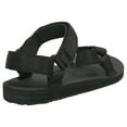 thumbnail image 4 of Teva Men's Water-Resistant Urban Sandals, Open Toe Black, 9, 4 of 6