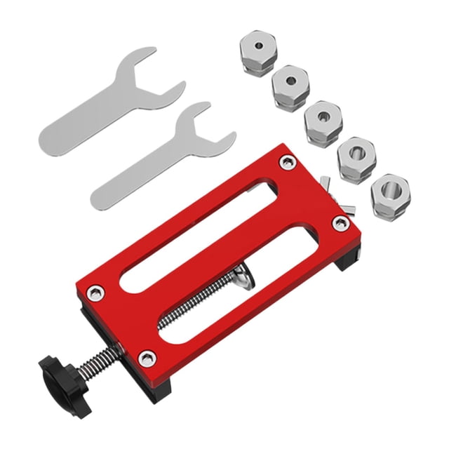 Guía de perfil de perfil de aluminio Guía de perforación de agujeros rectos Localizador de punzonos de carpintería Tipo B