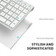 thumbnail image 4 of Teclado Bluetooth iClever BK10 recargable con teclado numérico, 4 of 7