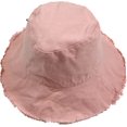 thumbnail image 4 of CoCopeaunts Plain Bucket Hat for Women Frayed Brim Unisex Trendy Cotton Floppy Fisherman Hat Outdoor Summer Beach Headwear, 4 of 8