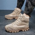 thumbnail image 6 of Men's Hiking Shoes, High Top Waterproof Boots, Anti Slip Outdoor Trekking Work Shoes, Lightweight Ankle Trail Footwear, 6 of 10