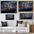 thumbnail image 4 of Designart "Glowing Cityscape in Thailand I" Nautical & Beach Canvas Art Print, 4 of 5
