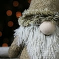 thumbnail image 2 of Northlight 17" Brown and White Knit Gnome Christmas Figure, 2 of 4