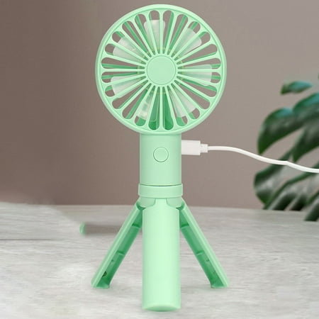 

Outdoor Travel Portable Tripod Desktop Handheld Mini Fan USB Charging Personal Cooling Fan