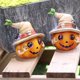 thumbnail image 4 of Adorno de resina de calabaza con forma de sombrero HWRETIE para ambiente festivo,calabaza decorativa de resina para festivales fantasmas,decoración festiva de temporada para el hogar y fiestas, 4 of 9