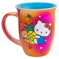 thumbnail image 4 of Tarro de Cerámica Iridiscente Bitono, Hello Kitty Frutal, Sanrio, Taza Bebidas Calientes, Capacidad 470 ml, Rojo, 4 of 4