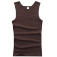 thumbnail image 1 of Camiseta sin mangas de talla grande para hombre, chaleco informal para Fitness, culturismo, color negro, blanco y gris, novedad de verano 2020, 1 of 4