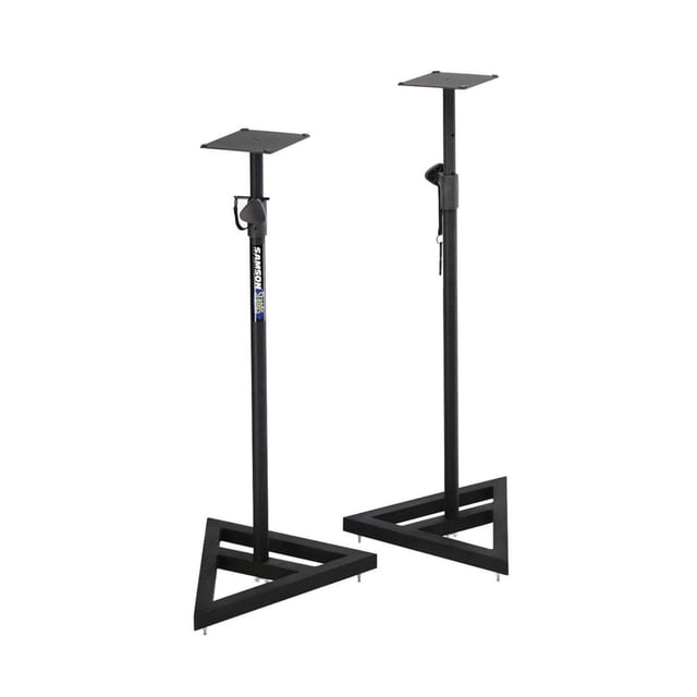 Bases para Monitores Estudio Samson SAMS200 Negro 37x80x10