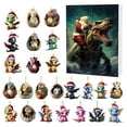 thumbnail image 1 of Fall Decorations Indoor ornaments Hangs Christmas Home Decor Christmas Holiday Advent Calendar Advent Calendar Collectible 2D Funny Animal Set Commemorative Collectible Christmas Home, 1 of 6