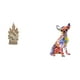thumbnail image 1 of Estatua católica,Colección de figuritas de la Sagrada Familia,Figura decorativa,Estatua de perro coleccionable,decoración de grafiti artesanal,Escultura de perro para decoración del, 1 of 8