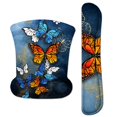 thumbnail image 2 of RICHEN Keyboard Wrist Rest Pad and Mouse Wrist Rest Support Mouse Pad Set,Durable & Comfortable & Lightweight for Easy Typing & Pain Relief-Ergonomic Support (Colorful Butterflies), 2 of 15