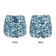 thumbnail image 3 of Balery Ocean Waves Pantalones cortos deportivos para mujer con forro y dos bolsillos, elásticos, para entrenamiento, gimnasio, yoga-Large, 3 of 7