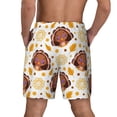 thumbnail image 4 of Haiem Fall Turkey Men'S Quick-Dry Swim Trunks: Comfortable Beach Shorts With Mesh Lining And Pockets - Ideal For Swimming And Sunbathing Large, 4 of 9