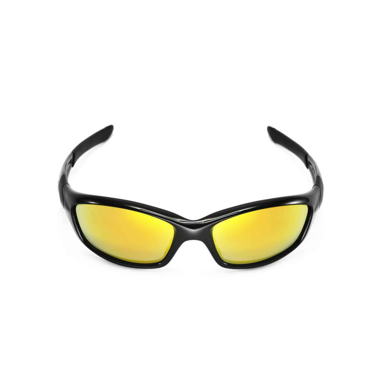Walleva 24K Gold Polarized Replacement Oakley Straight Jacket Sunglasses Walmart.com