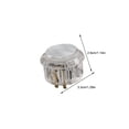 thumbnail image 4 of Dalazy Transparent Switch Push Illuminated Accessory Parts 30 Cassette Arcade Lighting Game Round Machines Board Operated Green, 4 of 8