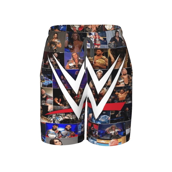 Boys Wres-Tler W-W,E Beach Shorts Swim Trunks Swim Shorts Quick Dry Pool Suit Swimwear For Kids Youth