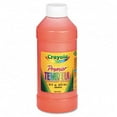thumbnail image 1 of Crayola. 541216036 Premier Tempera Paint  Orange  16 oz, 1 of 4
