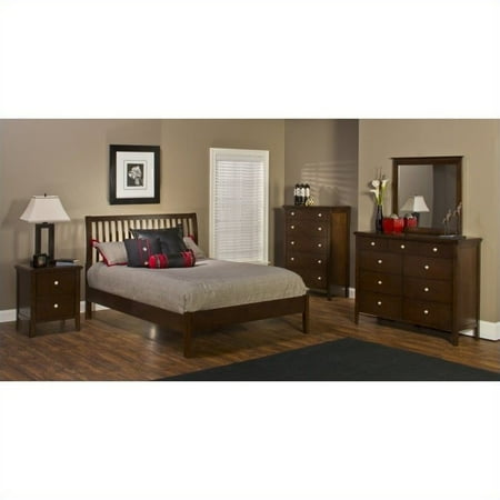 Hilale Metro 5 Piece Bedroom Set With Liza Platform Bed King Bedroom Set With Liza Platform Bed King