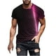 thumbnail image 1 of Camiseta de Manga Corta de Cuello Redondo de Impresión de los Hombres Moda Casual, Ajuste Suelto para la Capa de Invierno con Chaquetas Y Pantalones Cortos, 1 of 5