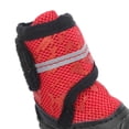 thumbnail image 3 of Zapatos para mascotas Botas antideslizantes ajustables para perros al aire libre para perros pequeños, medianos y grandes (rojo 9 cm 3,5 pulgadas), 3 of 8