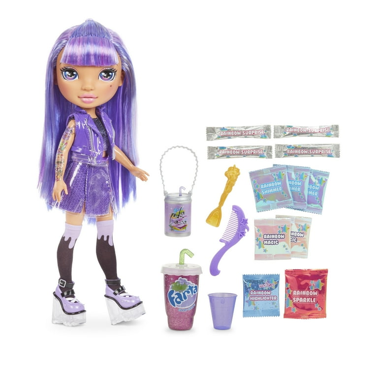 Rainbow Surprise by Poopsie: 14 Doll with 20+ Slime & Fashion Surprises,  Amethyst Rae or Blue Skye