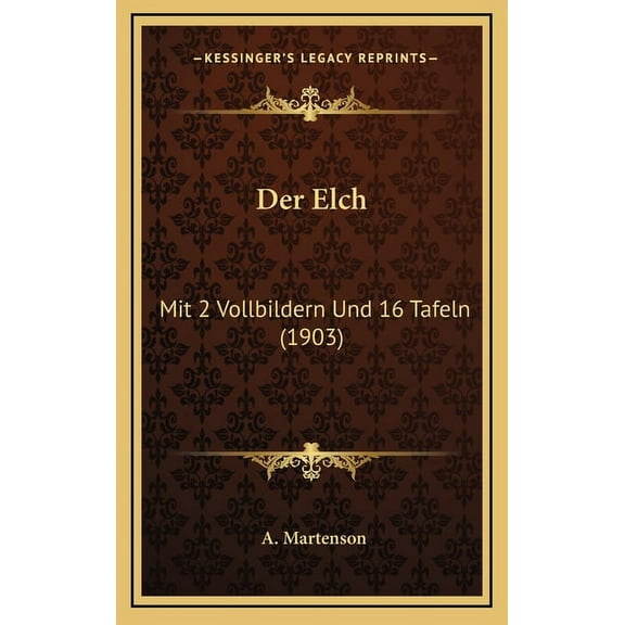 Der Elch (Hardcover)
