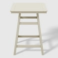 thumbnail image 2 of WestinTrends Outdoor 37" Counter Height HDPE Patio Square Bar Table, Sand, 2 of 7