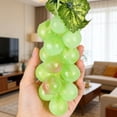 thumbnail image 4 of Outdor Realistic Grape Bunch Desktop Ornament Decorative Faux Fruit Display For Home Kitchen Centerpiece, 4 of 5