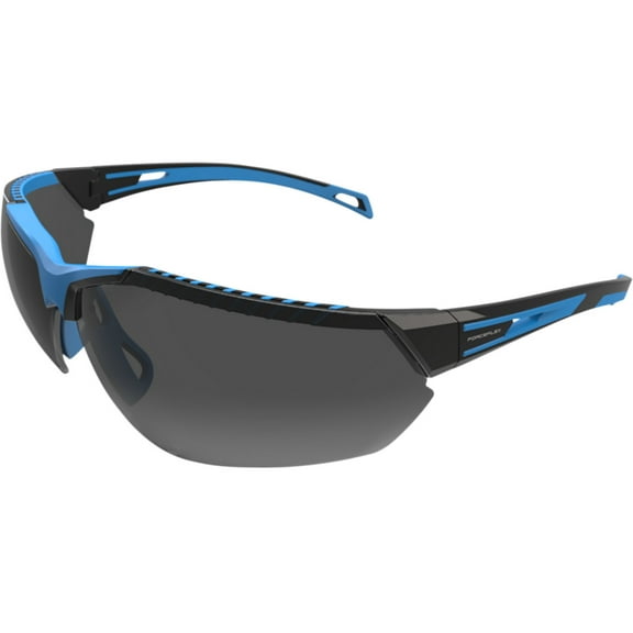 Forceflex FF4 Sunglasses Black/Blue w/Smoke Lens