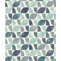 Rasch Dorwin Blue Geometric Wallpaper