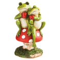 thumbnail image 1 of New Creative Cup of Joe Frog Garden Statue, 1 of 6