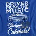 thumbnail image 2 of Supernatural Driver Picks Music Women's T Shirt, Royal, Large, 2 of 6