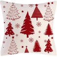thumbnail image 4 of Fundas de almohada navideñas - Decoraciones navideñas Fundas de almohada - Fundas de almohada festivas Decoración navideña - Funda de almohada Decoración navideña de invierno, 4 of 5