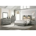 thumbnail image 1 of Billy Gray Platform Bedroom Set Special Full 5 Piece: Bed, Dresser, Mirror, NightStand, Chest, 1 of 5