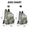 thumbnail image 2 of FORMRS Mini Backpack Purse for Women Travel Daypack Casual Shoulder Bag, Window Plants, 2 of 7