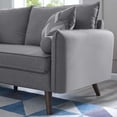 thumbnail image 4 of Revive Upholstered Fabric Loveseat EEI-3091-LGR, 4 of 7