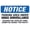 Warning Sign 6, variant on Notice Parking Area Under Video Surveillance Sign 8"x12" - Caution Security Tin - For Street Business Parking Lot
