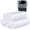 1 Count (Pack of 100), variant on 100 Count Small Trash Bags 1.2 Gallon Clear Garbage Bags Leakage-Free,Unscented Thick for Bathroom, Office, Kitchen Basket 3-6 Liter Bins (Clear 1.2 Gallon, 100 count)