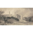 thumbnail image 3 of John Sell Cotman 14x9 Black Modern Framed Museum Art Print Titled - Bolton Priory, Yorkshire (ca. 1803), 3 of 5
