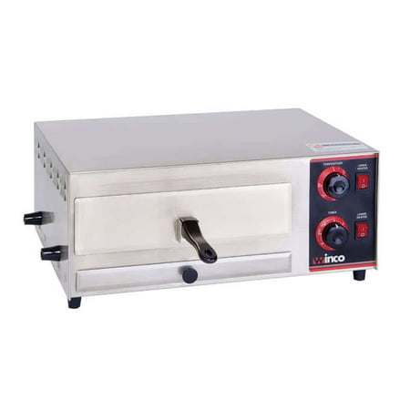 Winco EPO-1, Single Deck Countertop Electric Pizza Oven, 120V~60Hz, 1500W, (Best Commercial Pizza Oven)