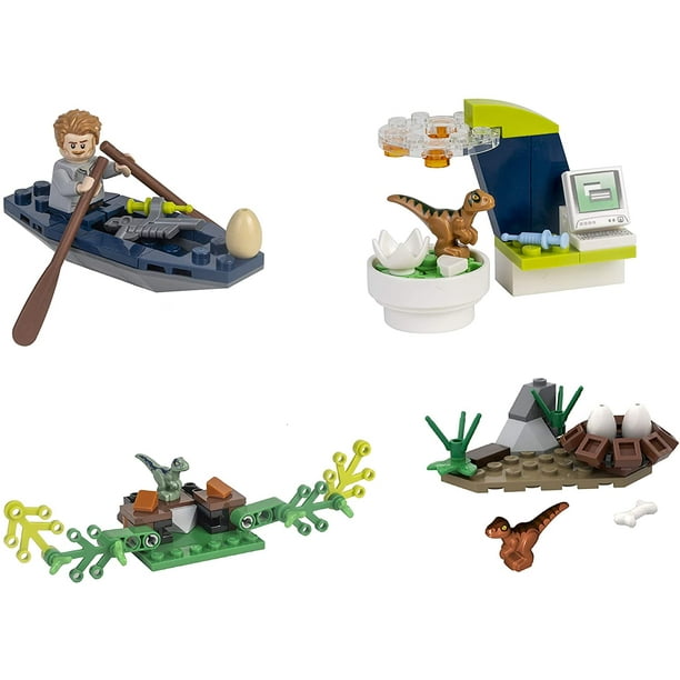 LEGO Jurassic World: 4 Mini Sets Owen Baby Raptor - Walmart.ca