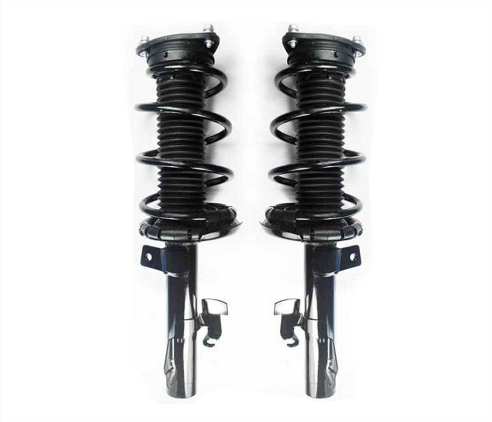 2 Complete Coil Spring Struts For Front Wheel Drive 0410 2.4L S40 V50
